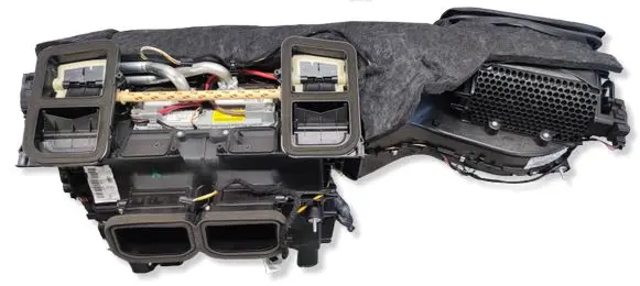 Mercedes-Benz C W204 Interior heater climate box assembly A2048302660 A2048300461