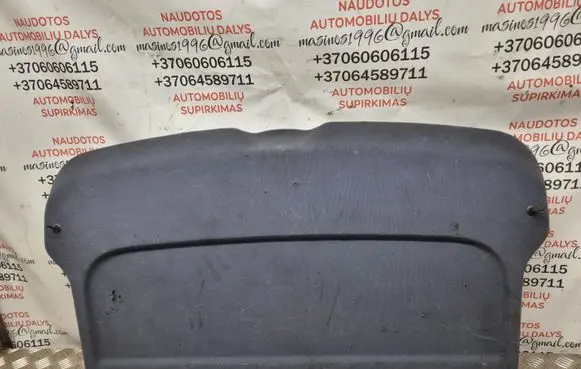 Audi A3 S3 8P Parcel shelf 