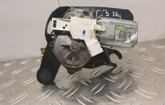 Citroen C3 Rear window wiper motor 9683382380