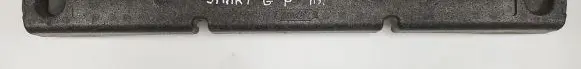 Smart ForTwo I Front bumper foam support bar 0004944V001