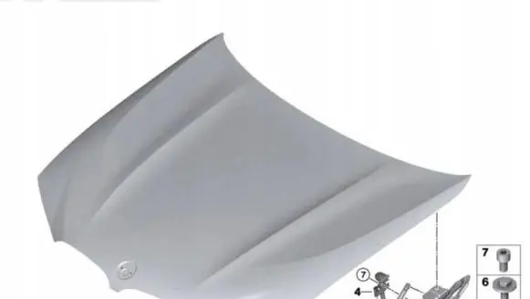 BMW X3 G01 Engine bonnet/hood 8499153