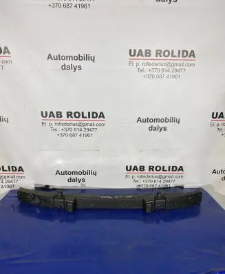 Front bumper foam support bar