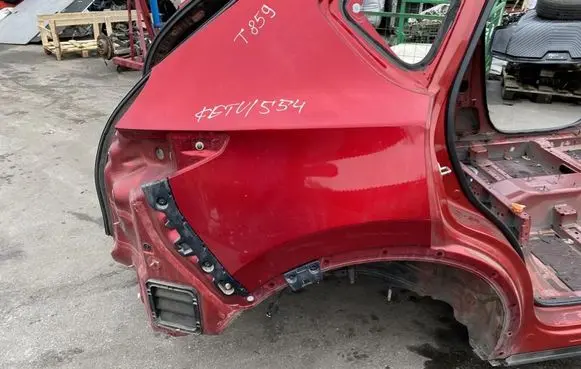 Rear quarter panel