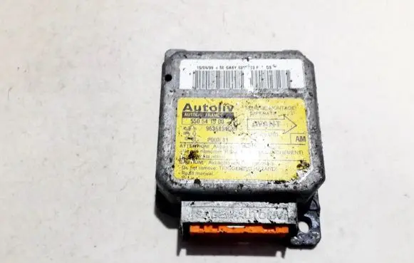 Peugeot 206 Airbag control unit/module 550541500 9636894080