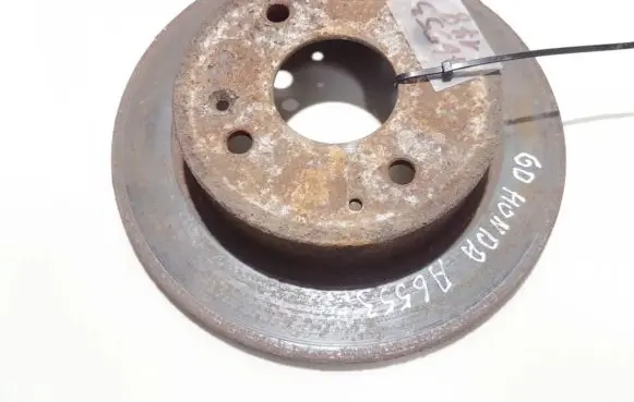 Honda Accord Rear brake disc neventiliuojamas