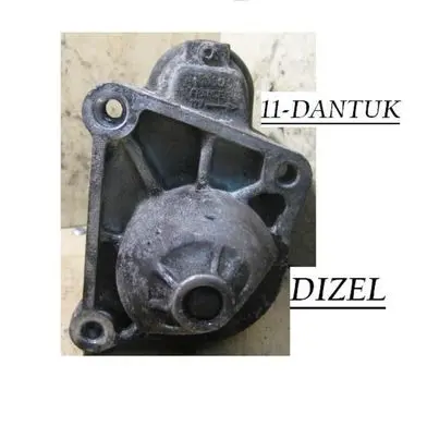 Renault Scenic II - Grand scenic II Starter motor 17K91243CG D6RA104