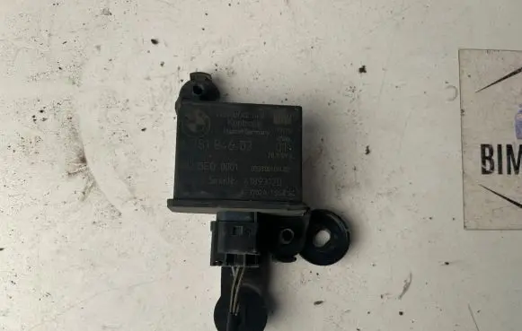 BMW 5 E60 E61 Tire pressure control unit 678184603