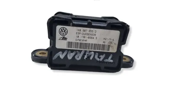 Volkswagen Touran I ESP acceleration yaw rate sensor 1K0907655D CV76E10YEM 10170103643