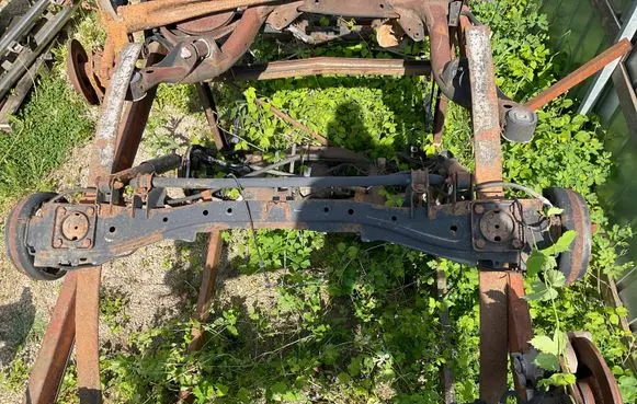 Rear axle beam