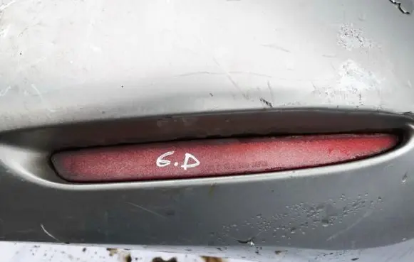 Mazda 6 Rear tail light reflector