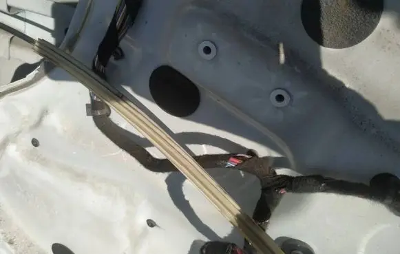 Volvo XC90 Sliding door window regulator with motor
