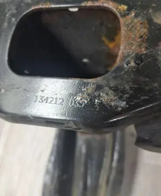 Skoda Superb B6 (3T) Front bumper cross member 134212035