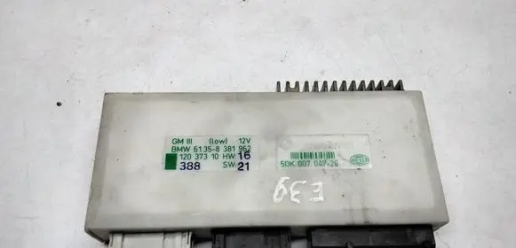 BMW 5 E39 Comfort/convenience module 8381962