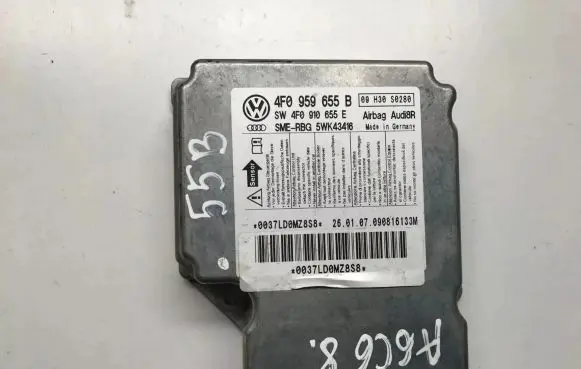 Audi A6 S6 C6 4F Airbag control unit/module 4F0959655B 4F0959655 4F0910655E
