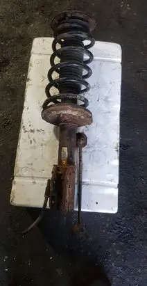 Opel Antara Front shock absorber with coil spring 96809737