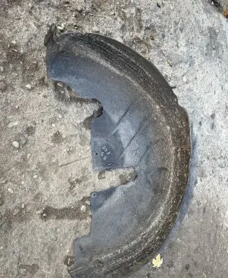 Citroen DS3 Rear arch fender liner splash guards