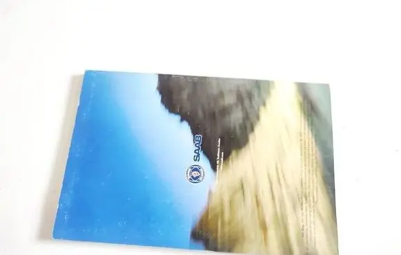 Saab 9-5 Owners service history hand book 