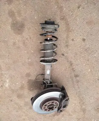 Volkswagen Sharan Front wheel hub spindle knuckle 7N0413031J