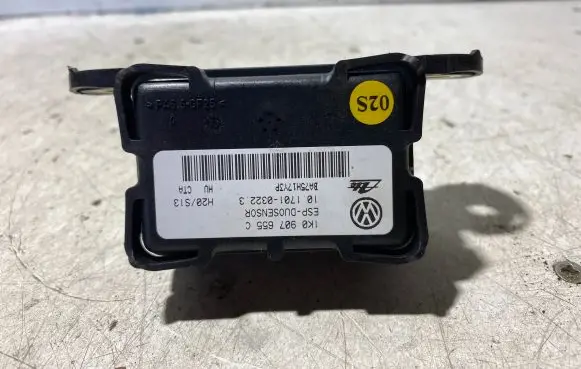 Audi A3 S3 8P ESP acceleration yaw rate sensor 10170103223 BA75H17Y3P 1K0907655C