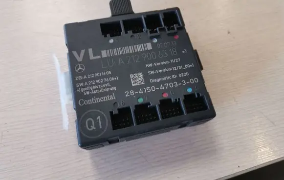 Mercedes-Benz C W204 Door control unit/module A2129006318