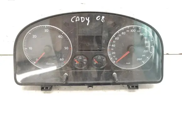 Volkswagen Caddy Speedometer (instrument cluster) 1T0920854C 110080377