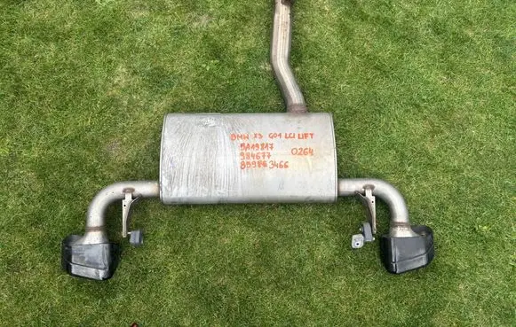BMW X3 G01 Rear muffler/silencer tail pipe 8593466 5A19817 984677