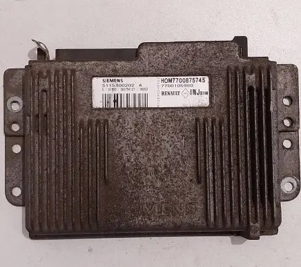 Renault Megane I Engine control unit/module 7700875745 7700105980 S115300202A
