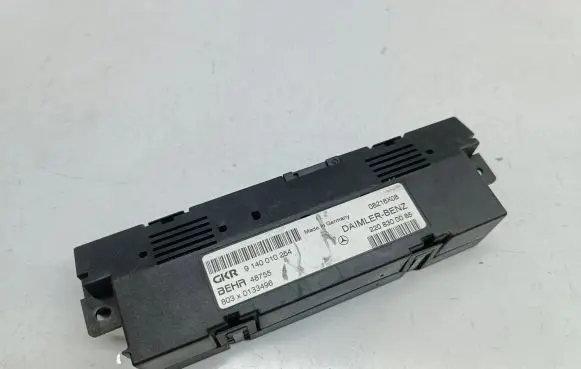 Mercedes-Benz CL C215 Air conditioner control unit module 2208300085 9140010254 A2208300085