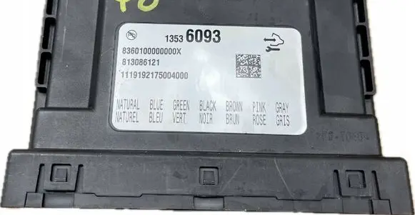 GMC Yukon Other control units/modules 13536093 813086121 8360100000000X