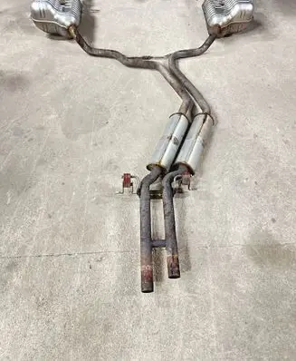 Audi A6 S6 C6 4F Muffler/silencer 4F0253411N 4F0119