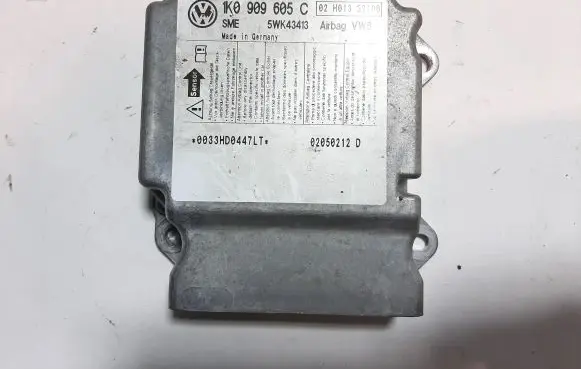 Volkswagen Golf V Airbag control unit/module 1K0909605C