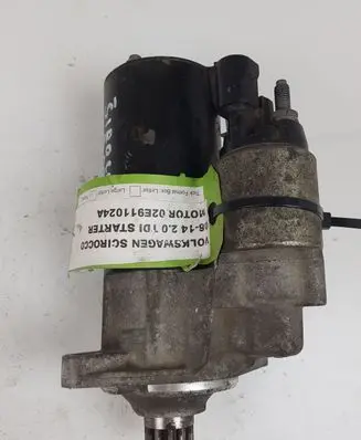 Volkswagen Scirocco Starter motor 02E911024A 021911024