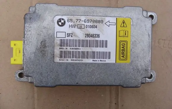 BMW 7 E65 E66 Airbag control unit/module 6970889 28046336