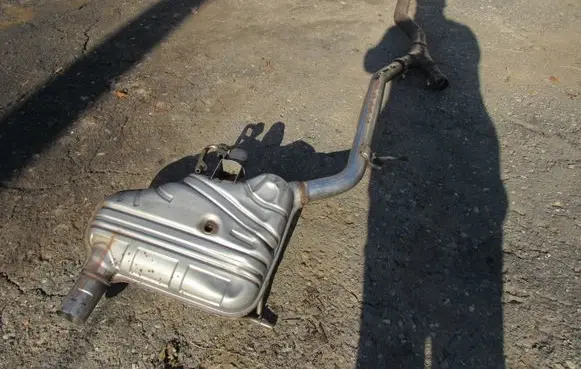 Mercedes-Benz ML W164 Rear muffler/silencer tail pipe A1644907815-MERC A1644907815