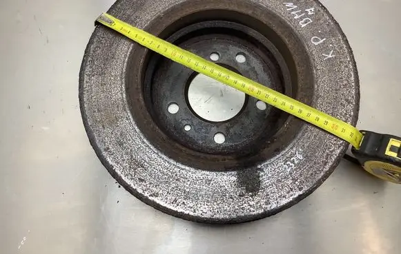 BMW 7 E38 Rear brake disc 