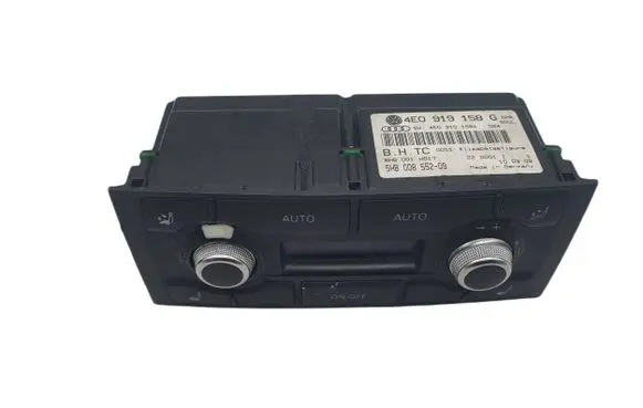 Audi A8 S8 D3 4E Climate control unit 4E0919158G 5HB00855209 4E0910158A