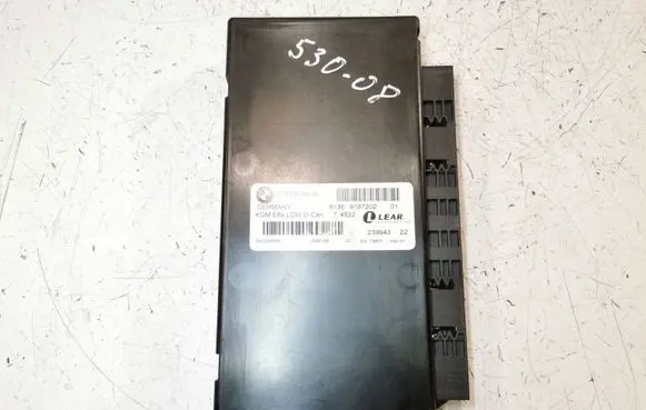 BMW 5 E60 E61 Comfort/convenience module 9167202 74522 532256856