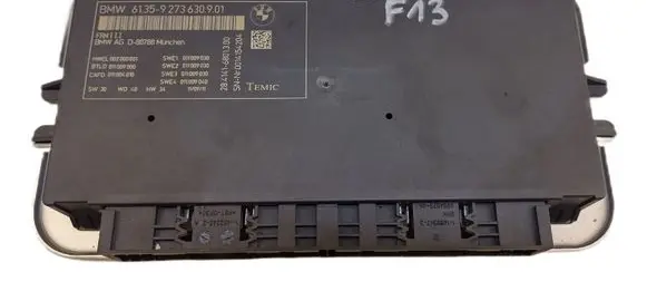 BMW 6 F12 F13 Xenon control unit/module 9273630