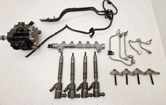 KIA Sportage Fuel injection system set 314002A420 0445214181 0445110411