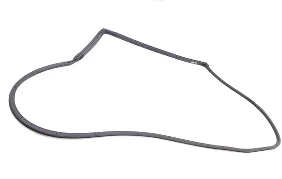 Rubber seal rear door