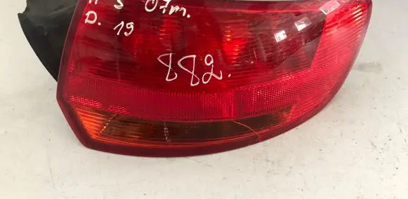Audi A3 S3 A3 Sportback 8P Rear/tail lights 8P4945096C