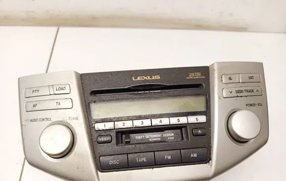 Lexus RX 300 Radio/CD/DVD/GPS head unit 8612048540