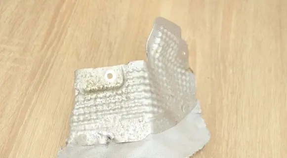 Heat shield in engine bay
