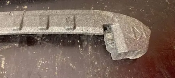 Opel Vectra C Front bumper foam support bar 13100342