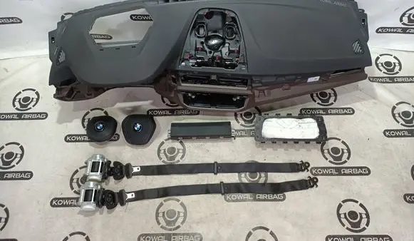 BMW 5 G30 G31 G38 Airbag set with panel 6817574 B099820 51459624576