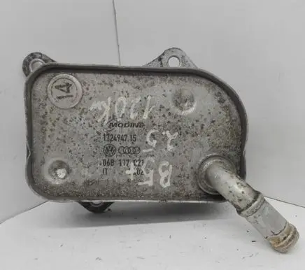 Engine oil radiator