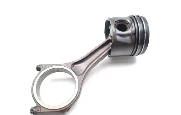 Piston with connecting rod