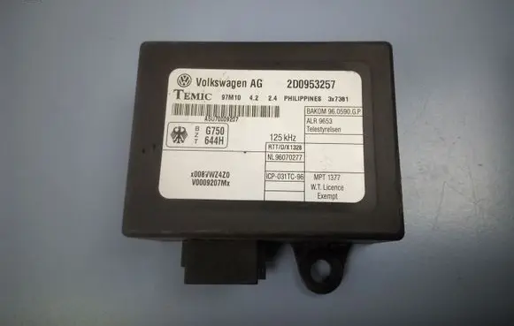 Volkswagen II LT Immobilizer control unit/module 2D0953257