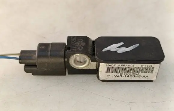 Jaguar X-Type Airbag deployment crash/impact sensor 1X4314B345AA 11S100FED048 011504