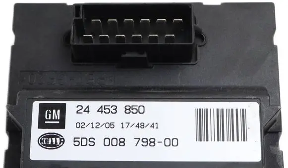 Opel Zafira B Tow bar trailer control unit/module 24453850 5DS00879800